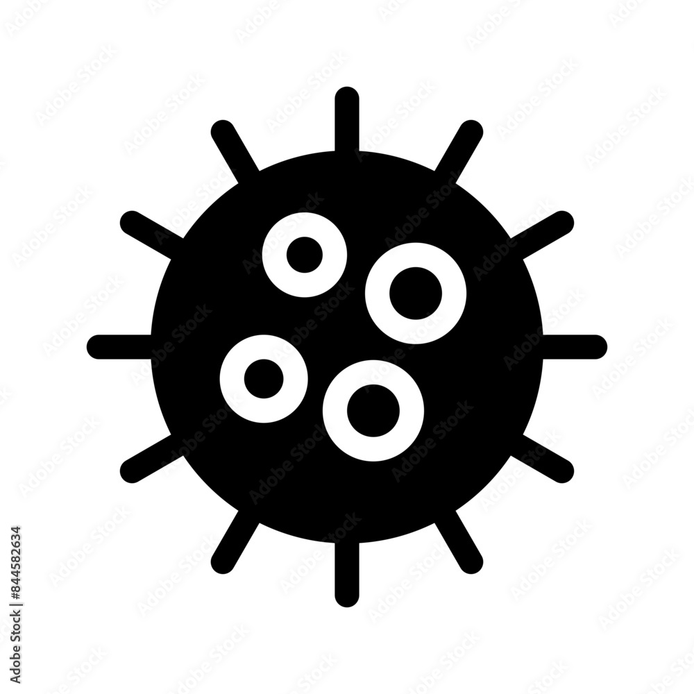 Virus Icon Vector Symbol Design Illustration Virus Icon Vector Symbol Design Illustration