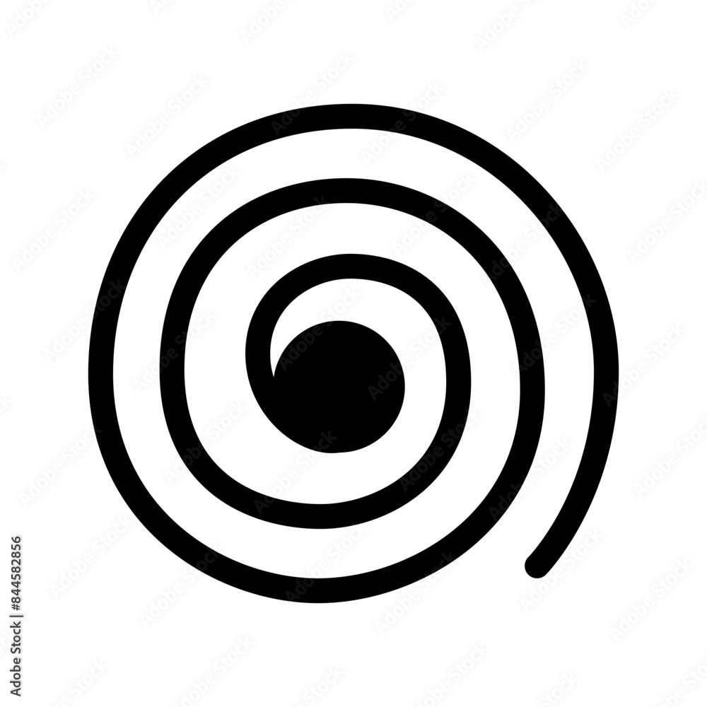 Swirl Icon Vector Symbol Design Illustration Swirl Icon Vector Symbol Design Illustration