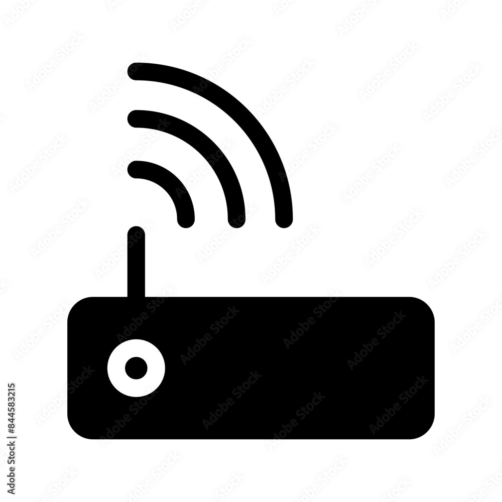 Router Icon Vector Symbol Design Illustration Router Icon Vector Symbol Design Illustration