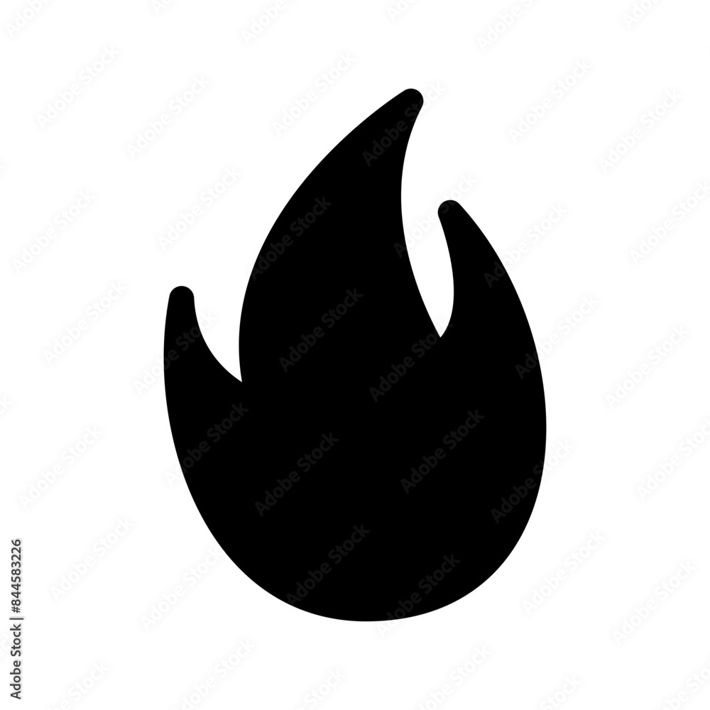Fire Icon Vector Symbol Design Illustration Fire Icon Vector Symbol Design Illustration