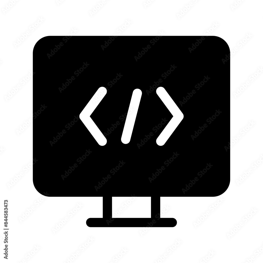 Programming Icon Vector Symbol Design Illustration Programming Icon Vector Symbol Design Illustration