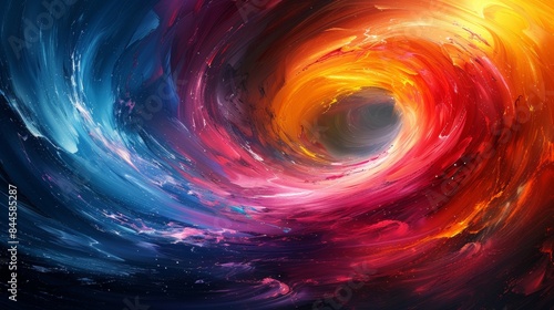 dynamic and expressive abstract digital art background