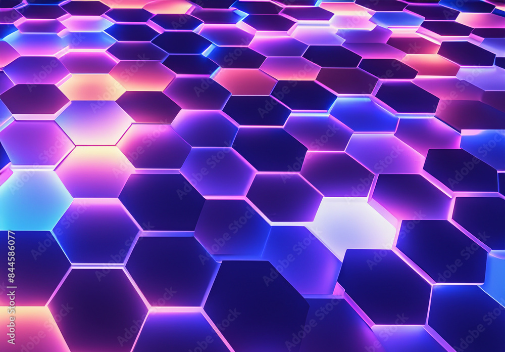 Hexagon pattern background Hexagon pattern background