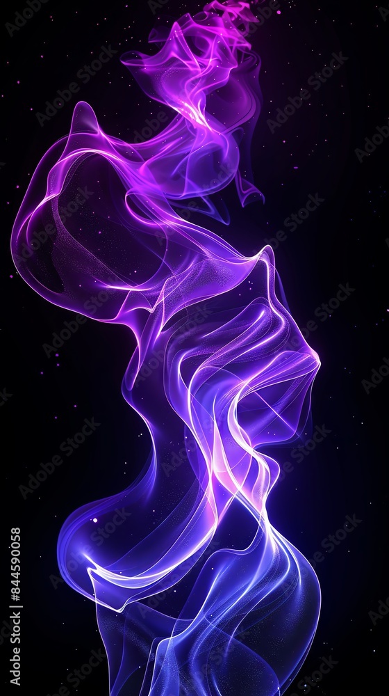 surreal 3d purple and blue gradient abstract light streak surreal 3d purple and blue gradient abstract light streak