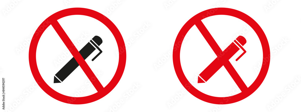 Prohibition of writing notice forbidding unauthorized messages and graffiti Prohibition of writing notice forbidding unauthorized messages and graffiti