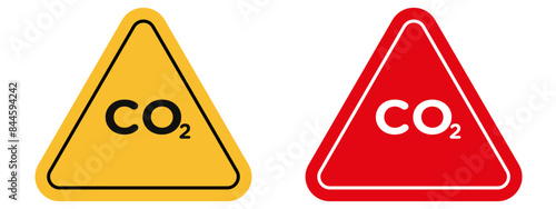 CO2 exposure risk warning indicating potential danger from carbon dioxide