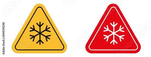 Low temperature alert highlighting potential risk of cold-related illnesses