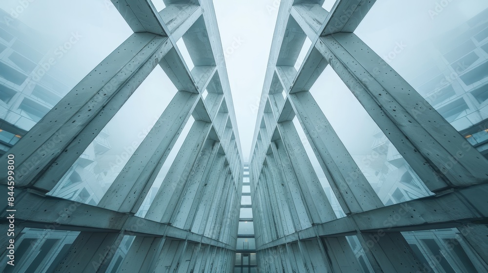 Obraz premium Generate an image that highlights the elegance of geometry