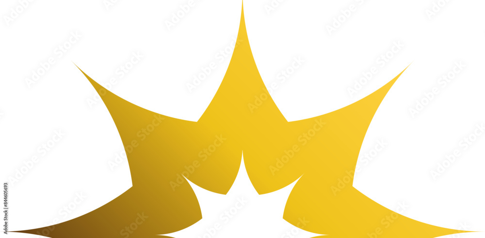 Luxury golden geometric ornament design Luxury golden geometric ornament design