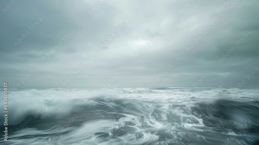 Seascape Captured with Extended Exposure Seascape Captured with Extended Exposure
