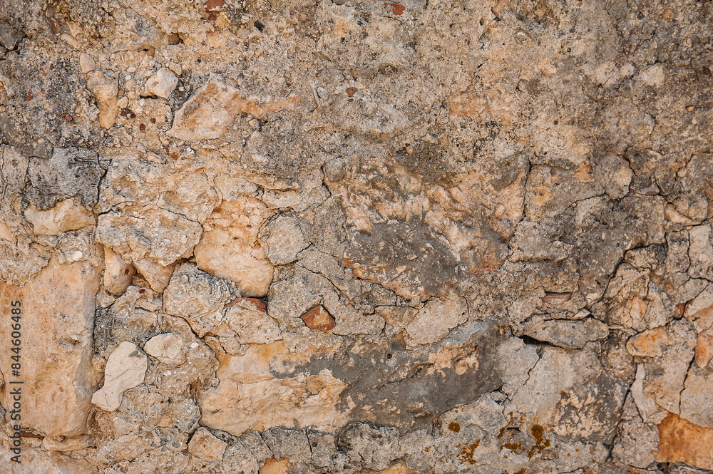 Ancient wall background with old concrete bricks Ancient wall background with old concrete bricks