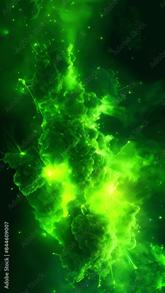 Green toxic poison animated bacteria cell and virus microscope 3d healthcare and medical background HD in green background floating 4k video virus vertical Green toxic poison animated bacteria cell and virus microscope 3d healthcare and medical background HD in green background floating 4k video virus vertical