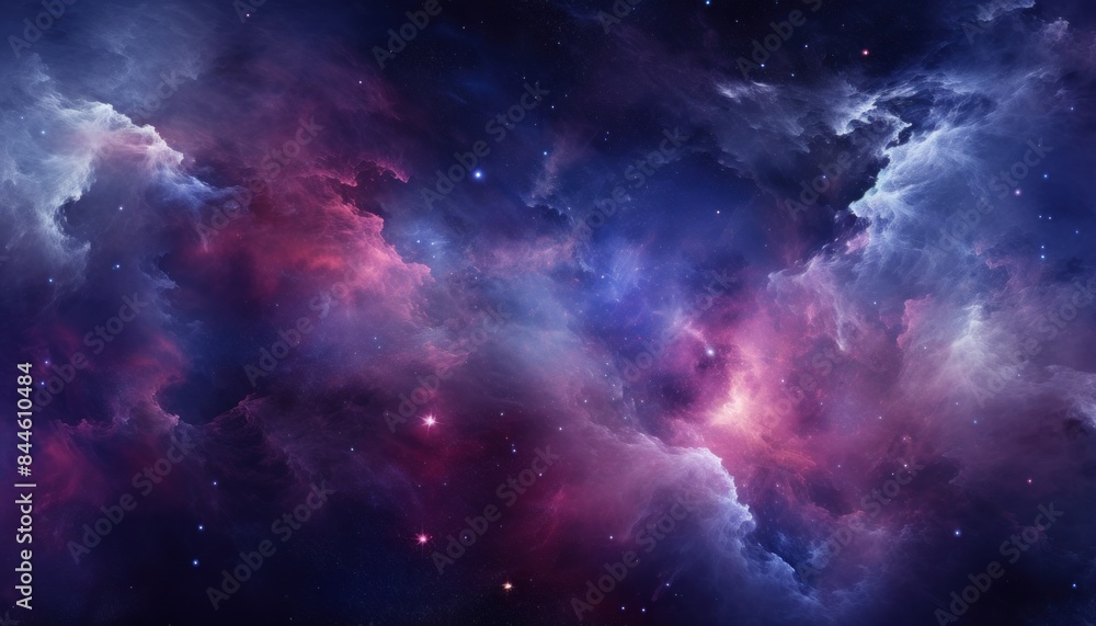 Cosmic Dreams - Mesmerizing Galaxy Wallpaper with Deep Blues, Purples, and Pinks, Showcasing Vibrant Nebulae and Distant Stars Cosmic Dreams - Mesmerizing Galaxy Wallpaper with Deep Blues, Purples, and Pinks, Showcasing Vibrant Nebulae and Distant Stars