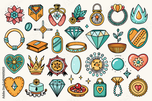 icons gemstones