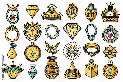 icons gemstones