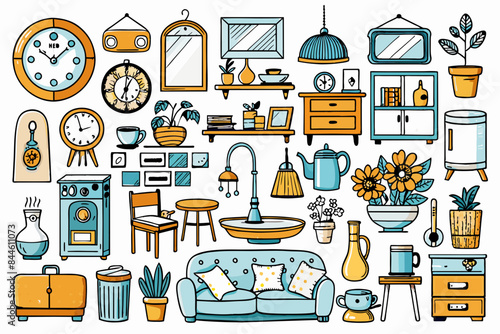home icons set
