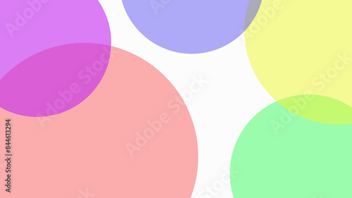 Abstract multicolor circle ball illustration background. multicolor pattern background.