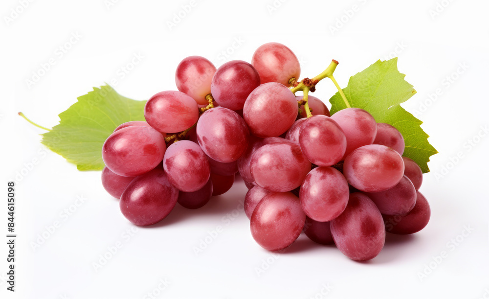 Fototapeta premium Fresh red grapes