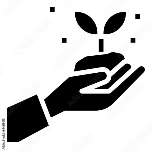 sowing,farming and gardening,sprout,growth,plant,hand.svg