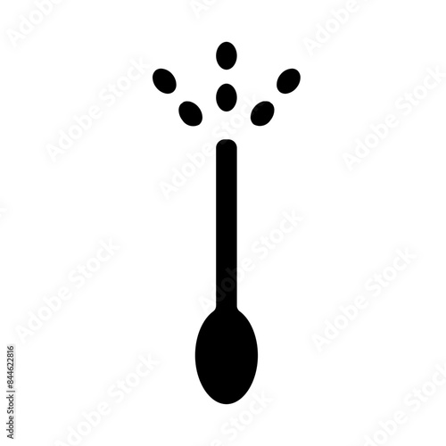 aspergillosis spores solid icon