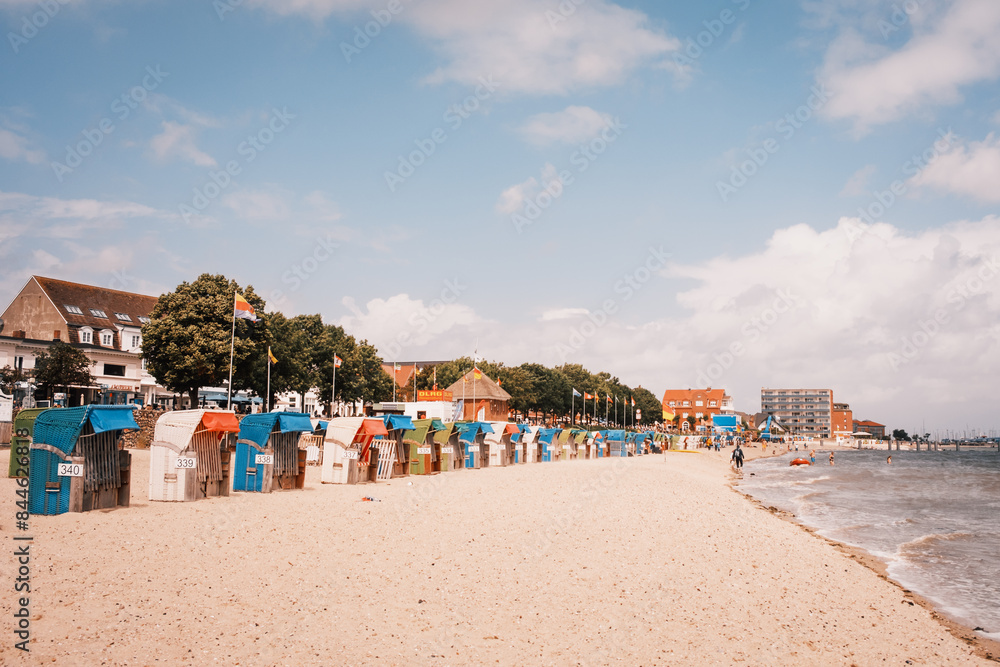 Obraz premium Badeurlaub Nordsee auf Insel Föhr