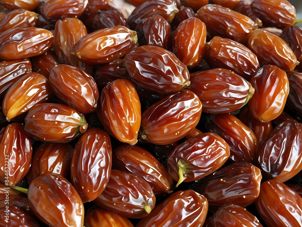 dates close up. date palm background. Date palm on a traditional craftsman market.Horizontal image. dates close up. date palm background. Date palm on a traditional craftsman market.Horizontal image.