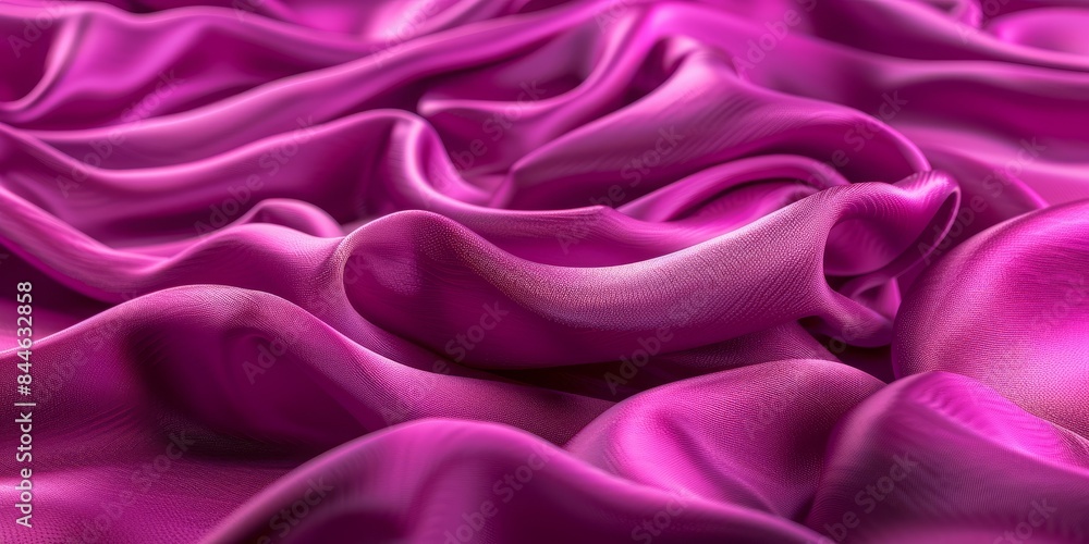 Obraz premium Fabric texture of purple cloth, perfect for background and design works.