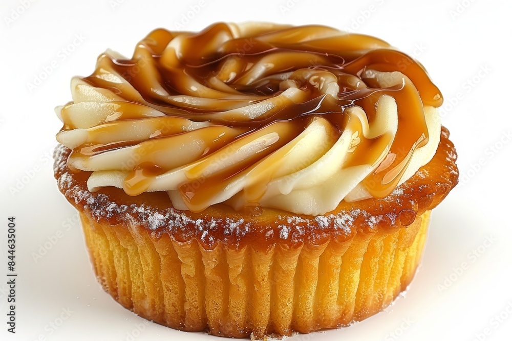 Caramel swirl tart with rich cream and a golden crust, highlighting a decadent dessert option with luxurious textures and flavors Caramel swirl tart with rich cream and a golden crust, highlighting a decadent dessert option with luxurious textures and flavors
