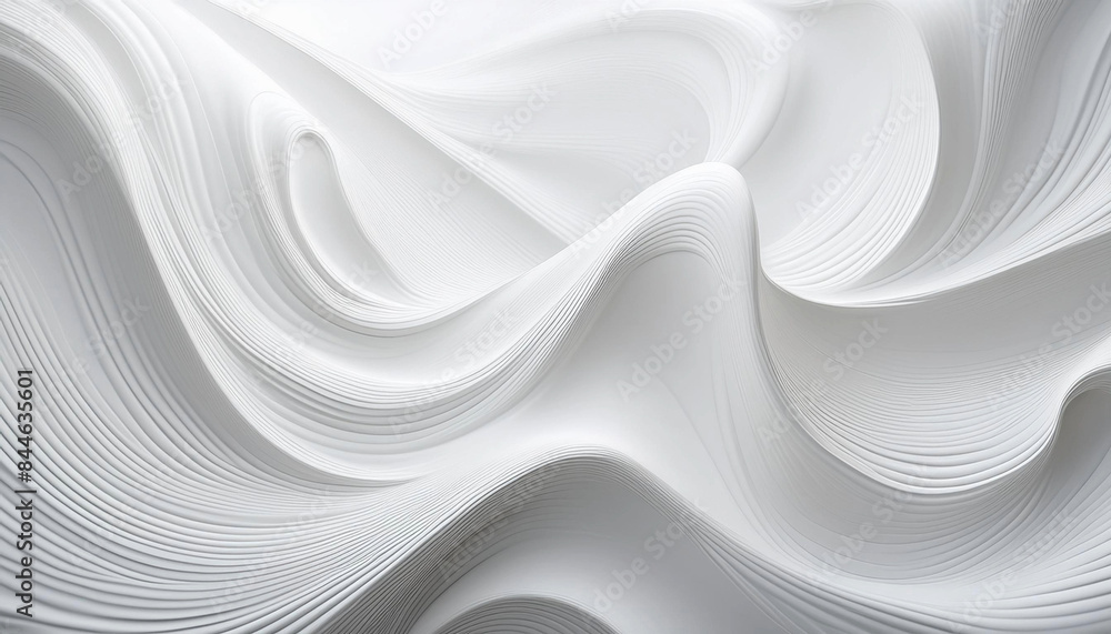 Obraz premium Hyper Realistic Abstract White background