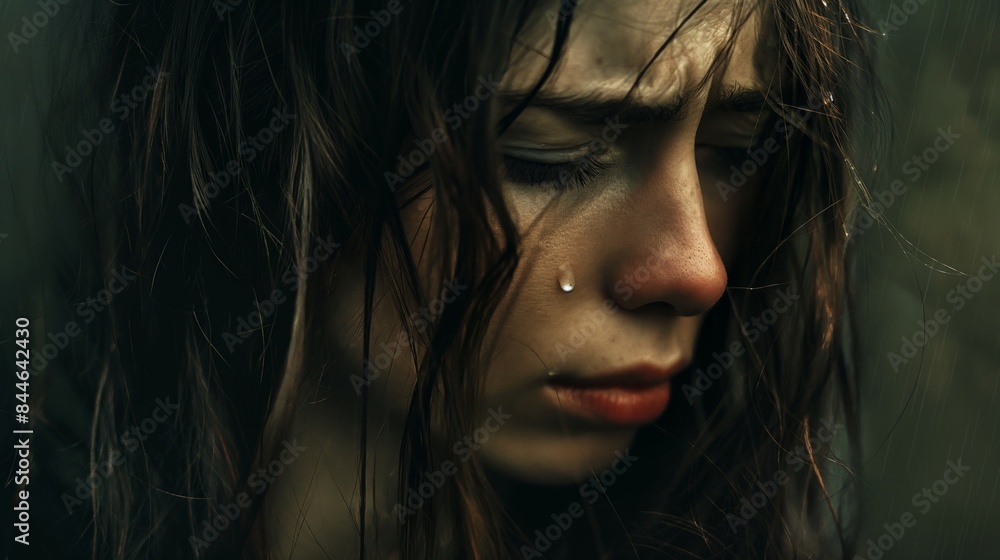 Beauty's sorrows and tears Beauty's sorrows and tears