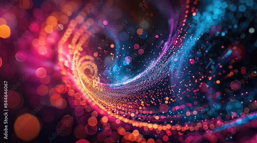 abstract background with circles abstract background with circles