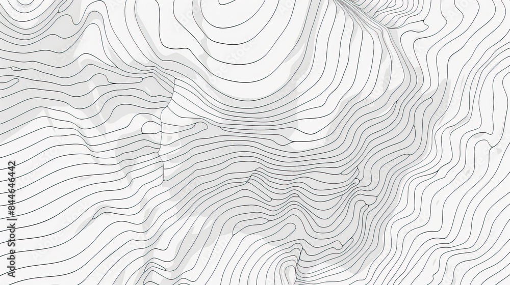 Background of the topographic map. Topographic map lines, contour background. Geographic grid, vector abstract Background of the topographic map. Topographic map lines, contour background. Geographic grid, vector abstract