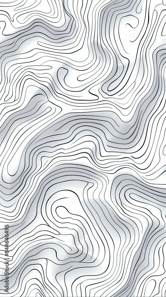 Background of the topographic map. Topographic map lines, contour background. Geographic grid, vector abstract Background of the topographic map. Topographic map lines, contour background. Geographic grid, vector abstract