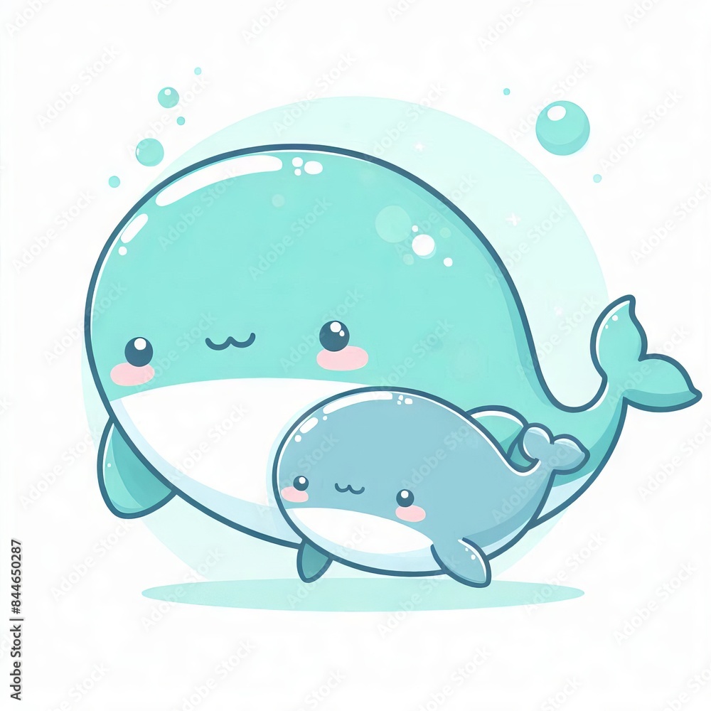 World Whale and Dolphin Day. Ocean. Template for background, banner, card, poster World Whale and Dolphin Day. Ocean. Template for background, banner, card, poster