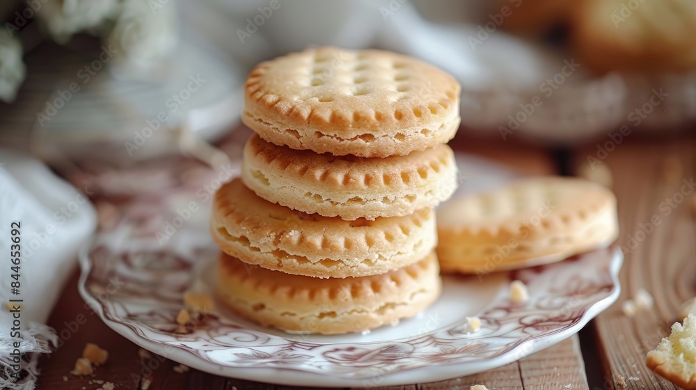 Biscuits in a dessert picture Biscuits in a dessert picture