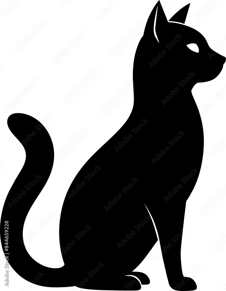 Cute Cat Silhouette Cute Cat Silhouette