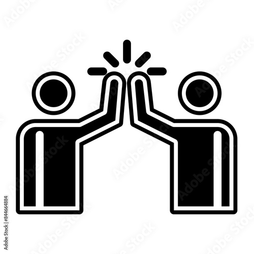 brotherhood illustration glyph icon