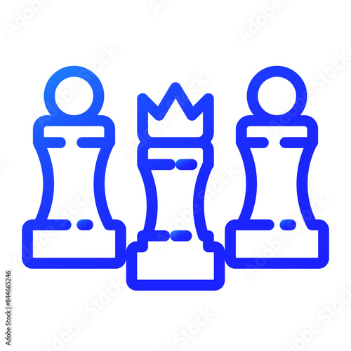 brotherhood illustration gradient icon