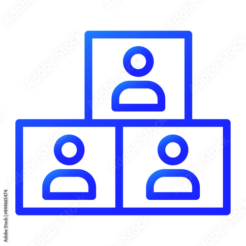 brotherhood illustration gradient icon