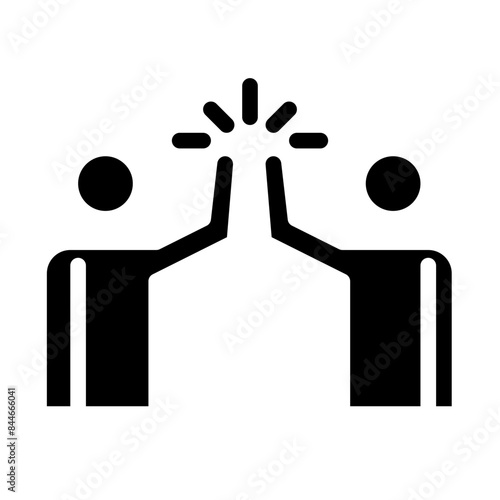 brotherhood illustration solid icon