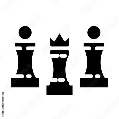 brotherhood illustration solid icon