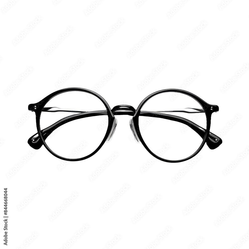 Fototapeta premium glasses isolated on a white background