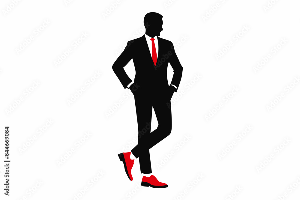 businessman posing in different poses vector illustration businessman posing in different poses vector illustration