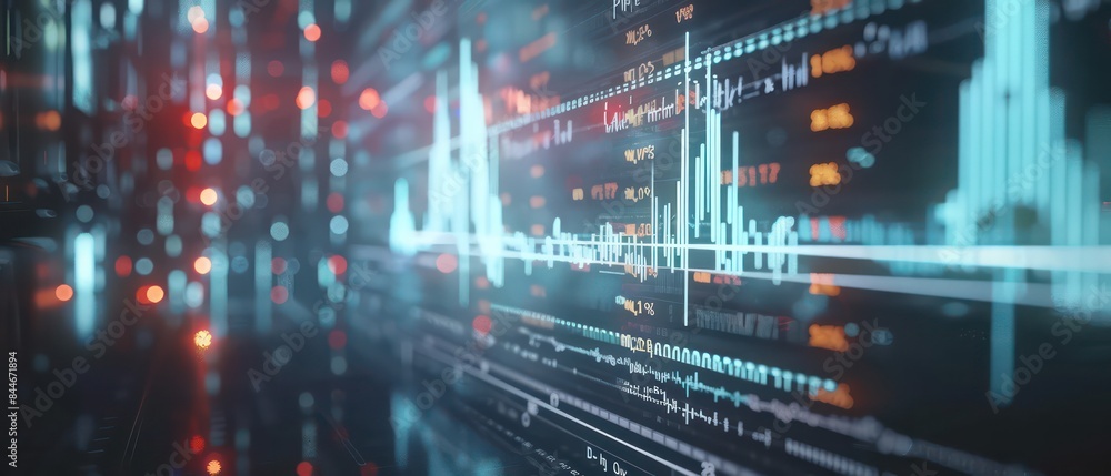 custom made wallpaper toronto digitalMoney management, budgeting, and investing come to life through double exposure, where charts and graphs symbolize the strategic allocation and growth of financial resources