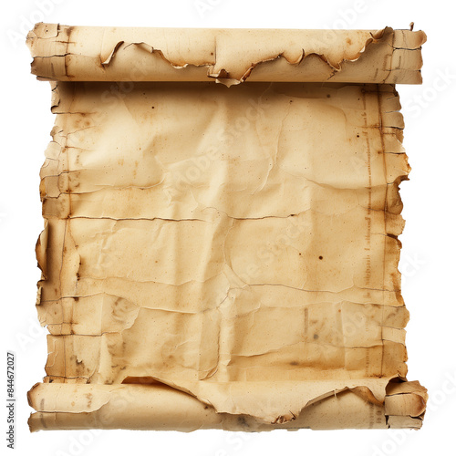 old paper scroll