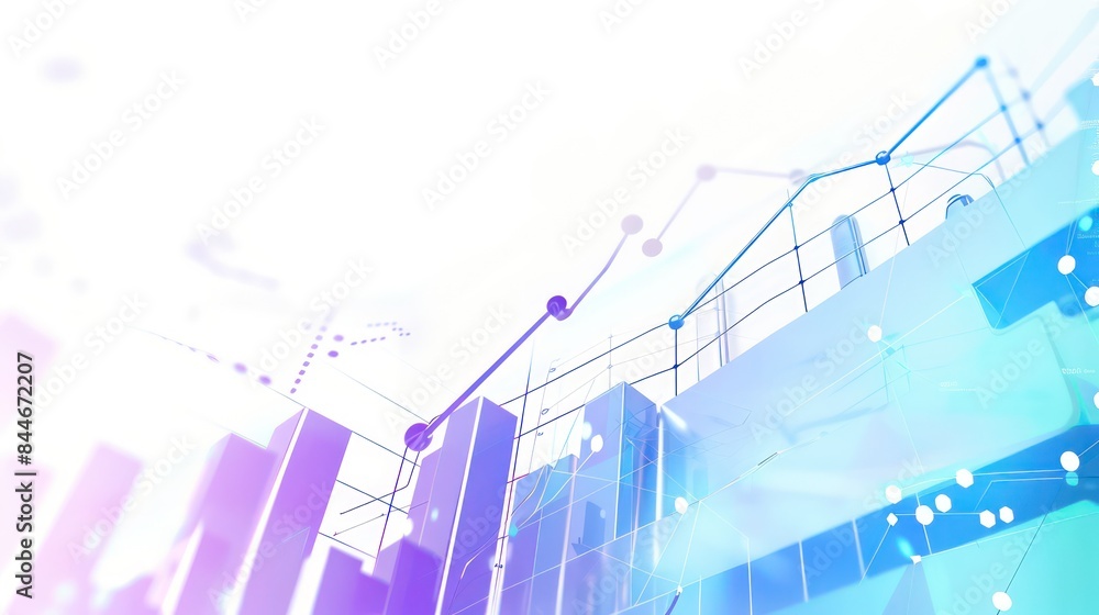 business financial chart, symbolizing the connection between business decisions and architectural plans, highlighting investment opportunities in the housing market. business financial chart, symbolizing the connection between business decisions and architectural plans, highlighting investment opportunities in the housing market.