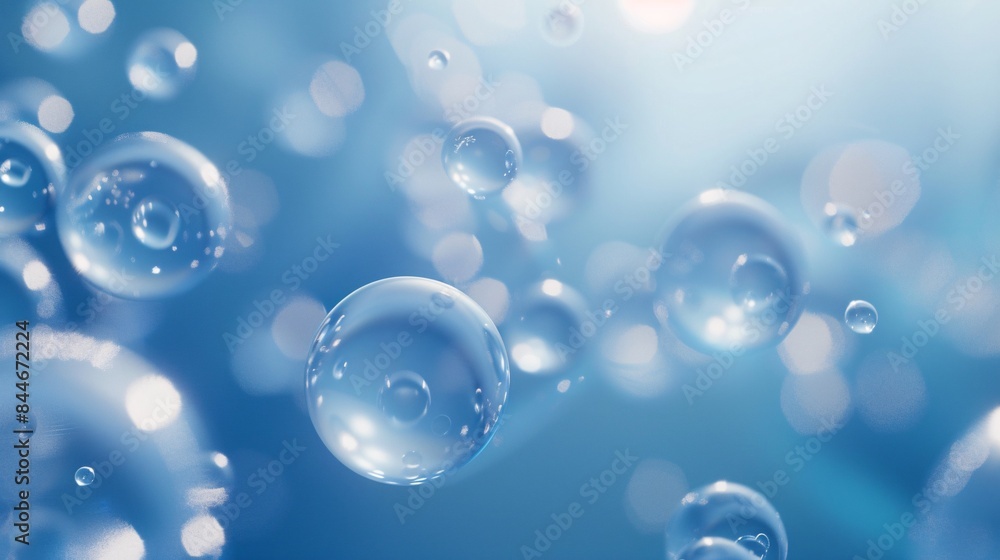 A serene and calming background with a soft gradient of blues, ranging from a deep indigo to a light sky blue. Floating orbs of varying sizes, each emitting a gentle glow, create a sense of depth and A serene and calming background with a soft gradient of blues, ranging from a deep indigo to a light sky blue. Floating orbs of varying sizes, each emitting a gentle glow, create a sense of depth and