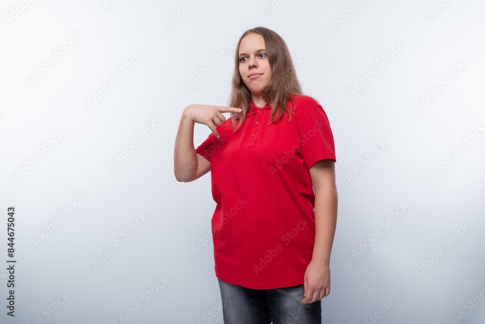 European teenage girl thinking about something European teenage girl thinking about something