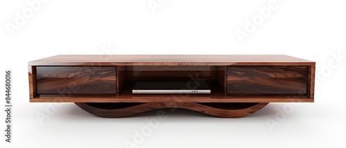 modern flat tv stands, isolated, white background