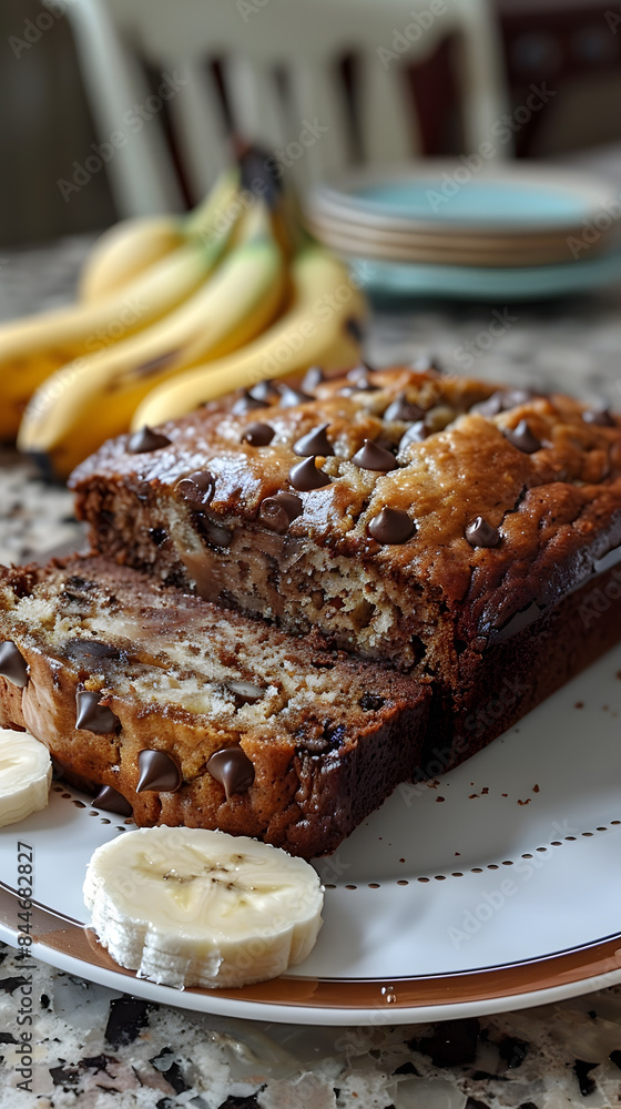 Homemade banana cake
Homemade banana cake